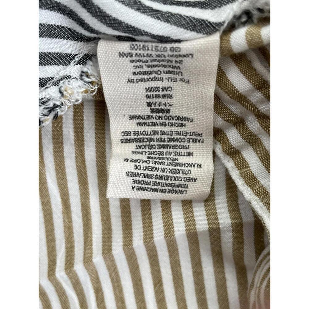 Free People Women’s Cape Town Striped Lightweight Button Front Shirt Size Small - Picture 10 of 10